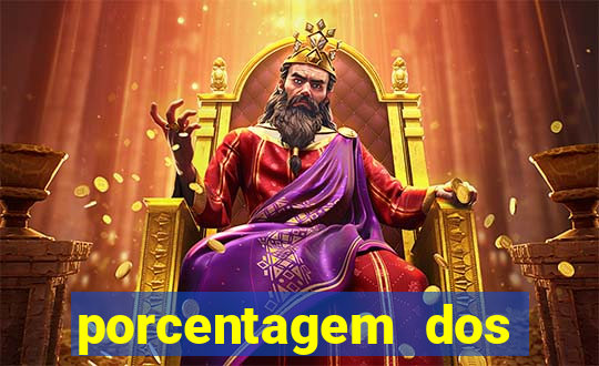 porcentagem dos joguinhos slots